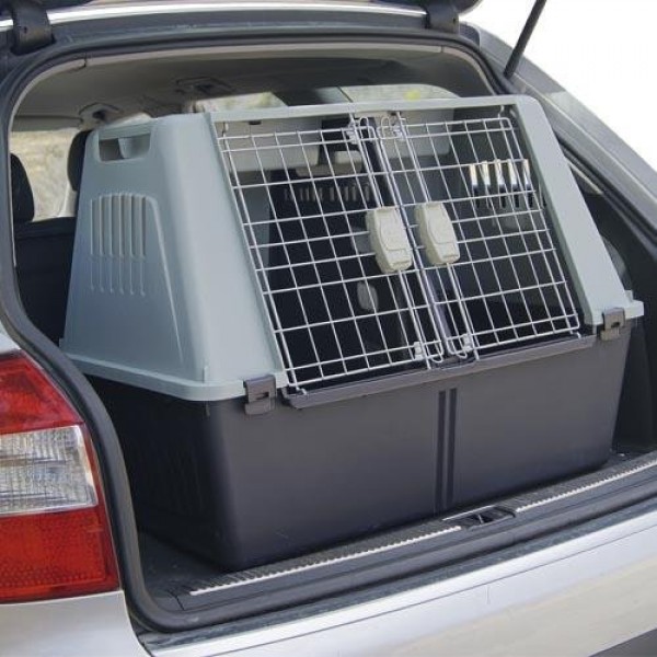 Transportín de perros para coche 100 cm adaptado porton trasero on line al  mejor precio