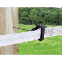 Aislador Z-72 tirafondo separador varilla metálica 10 cms-madera