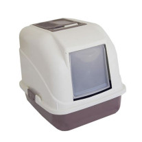 Arenero cerrado rectangular con filtro anti olores