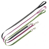 Correa para perros de goma entretejida de colores Sprenger reflectante