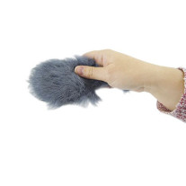 Llamador para perros Ratón de pelo con sonido ring y exposiciones caninas