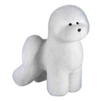 Maniquí Bichón Frisé para peluquería canina profesional