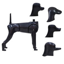 Set de maniquis perros peluqueria canina profesional