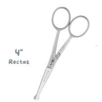 Tijera Recta Rose Line Witte 4,5" para Retoques de Precisión