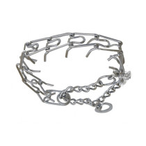 Collar metálico de castigo con pinchos para adiestramiento perros