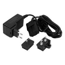 Adaptador de enchufe para Heiniger Saphir. Garantiza una alimentación segura y estable en uso profesional. No compatible con Opal.