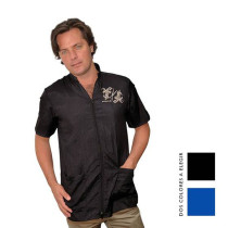 Bata peluquería Canina Vico Negra