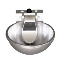 Bebedero vacuno B-1 Aluminio-Pulido equino vacas caballos