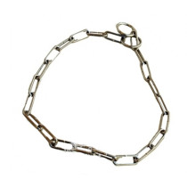 Collar Ahogo adiestramiento eslabón largo metálico 
