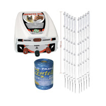 Kit con pastor eléctrico para perros valla eléctrica 