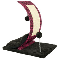 Árbol rascador panel negro y fucsia para gatos