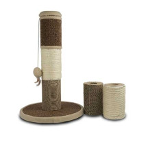 Rascador Triple Textura para gatos