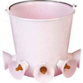 Cubo Corderos. 5 Tetinas 11 l MG2030