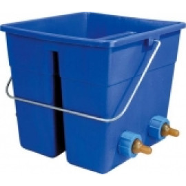 Cubo Corderos. 2 Compartimentos 4 Tetinas MG2042