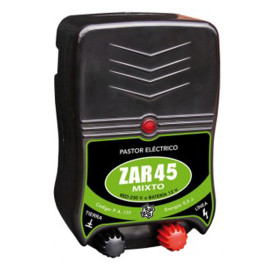  Pastor eléctrico Zar 45. 220v - 12v Mixto para perros gatos caballos vacas  , cercado eléctrico  a batería económico para animales