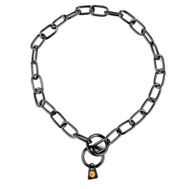 collar-eslabones-sprenger-negro-acero-inoxidable