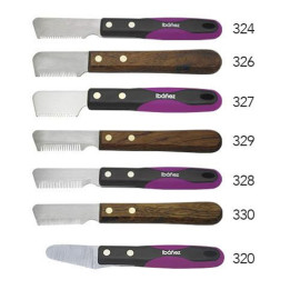 Cuchilla trimming para perros peluquería canina