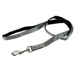 Correa Nylon Silky Gris para perros