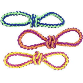 Gum Gum Forma de 8 Trenzado de Látex para perros