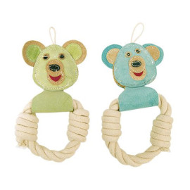 Juguete Anillo bear Natural Fun para perros 