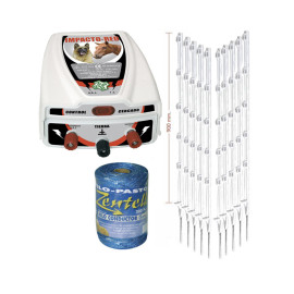 Kit con pastor eléctrico para perros valla eléctrica 