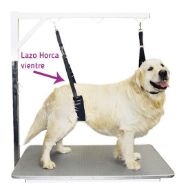Lazo Horca para perros acolchado para vientre 