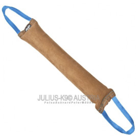 Mordedor de cuero vuelto con asa Julius K9 para perros