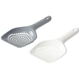 Pala recogedor excrementos de arena para gatos