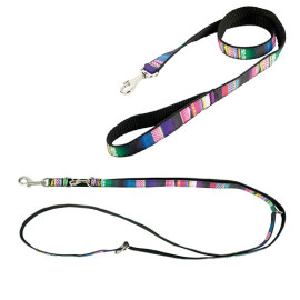 Correa nylon Mosaico para galgos simple grueso