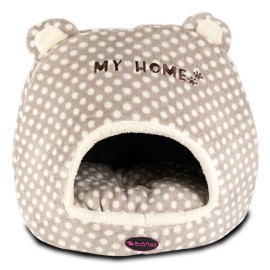 Cueva "Spotty" GRIS 42X32X39CM