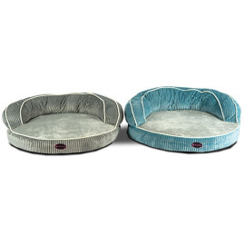 Sofá pana suave GRIS