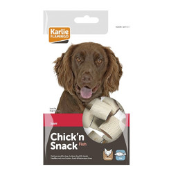 Snacks de pollo y pescado sushi para perros 