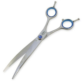 Platea Tijera ibañez Curva peluquería canina profesional 19 y 20,5cm