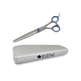 Tijera Ibañez profesional esculpir para peluquería canina libreto 17.5cm