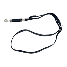 Ramal de policia Perros- correa de adiestramiento de nylon con goma entrelazada