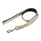 Correa Nylon Silky Beige para perros