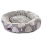 Cama Donut Winter Trees para perros y gatos pequeña