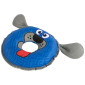Perro frisbee flotante