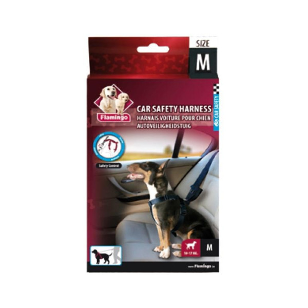 Arnes Seguridad de perros para coche Flaminio M PERROS Medianos de 10 a 17kg