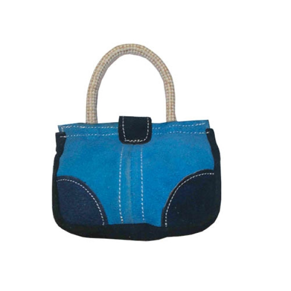Bolsito Natural Fun juguete  para perros en piel y 100% materiales naturales ahora al mejor precio 