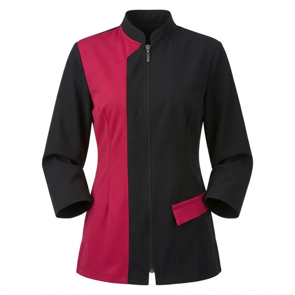 Casaca Artero New Mila Fucsia Negro Talla L