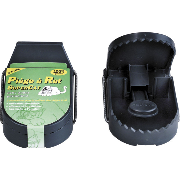 Trampa para ratas SuperCat reutilizable con cebo integrado | Comprar en ...