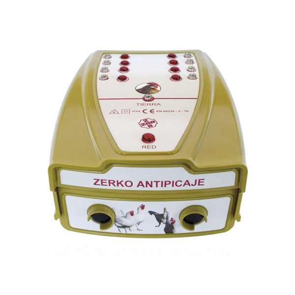 Cerca eléctrico antipicaje para gallinas Pastor eléctrico aves 8 salidas