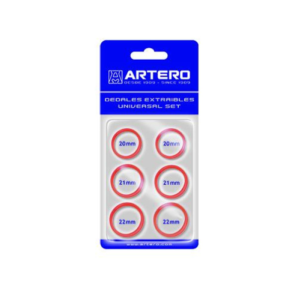 Artero set dedales naranja para tijeras de perros | Comprar tijeras peluqueria canina | productos para perros Artero