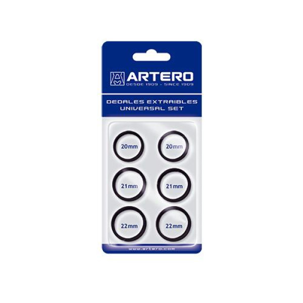 Artero set dedales negro para tijeras de perros | Comprar tijeras peluqueria canina | productos para perros Artero