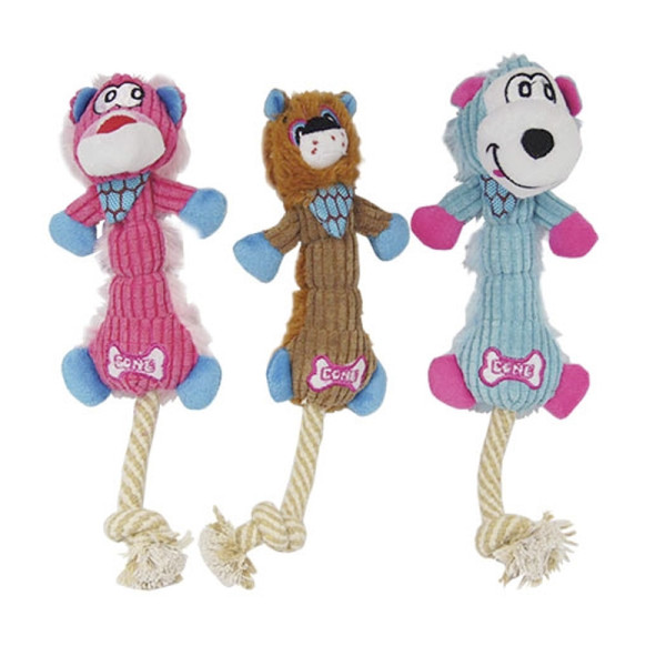 Peluches con cuerda juguetes para perros lanzadores comprar mejor precio 