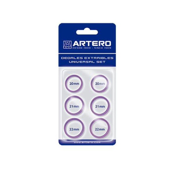Artero set dedales purpura para tijeras de perros | Comprar tijeras peluqueria canina | productos para perros Artero