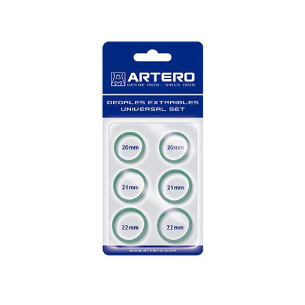 Artero set dedales verdes para tijeras de perros