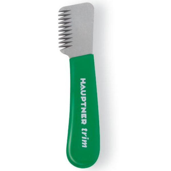 Cuchilla stripping verde zurdo para perros| Comprar cuchillas para el pelo de los perros | productos alta calidad para centros caninos