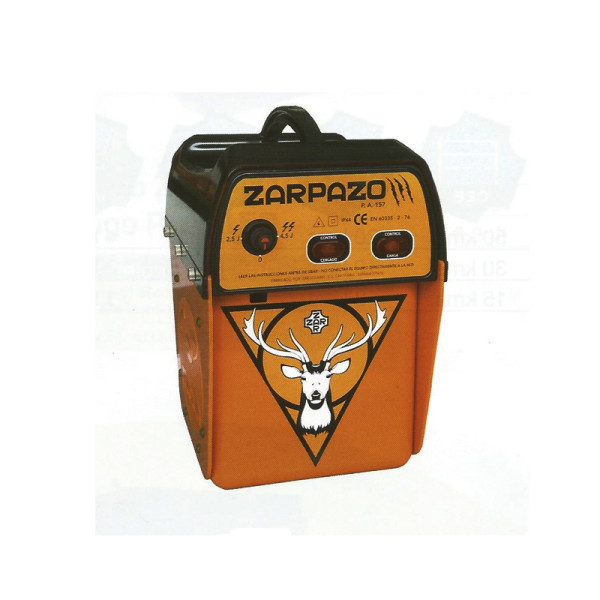 Zarpazo 12 V Pastor eléctrico Potente cerca eléctrica hasta 35km